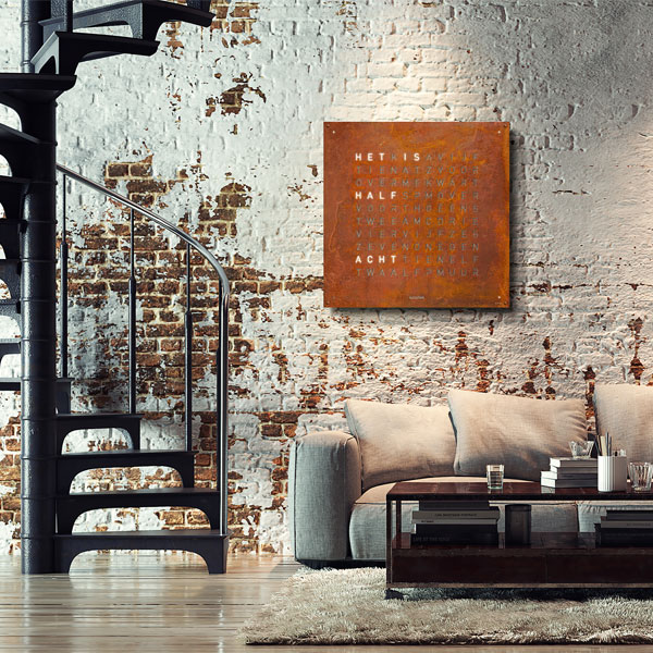 Qlocktwo Wandklok 90×90