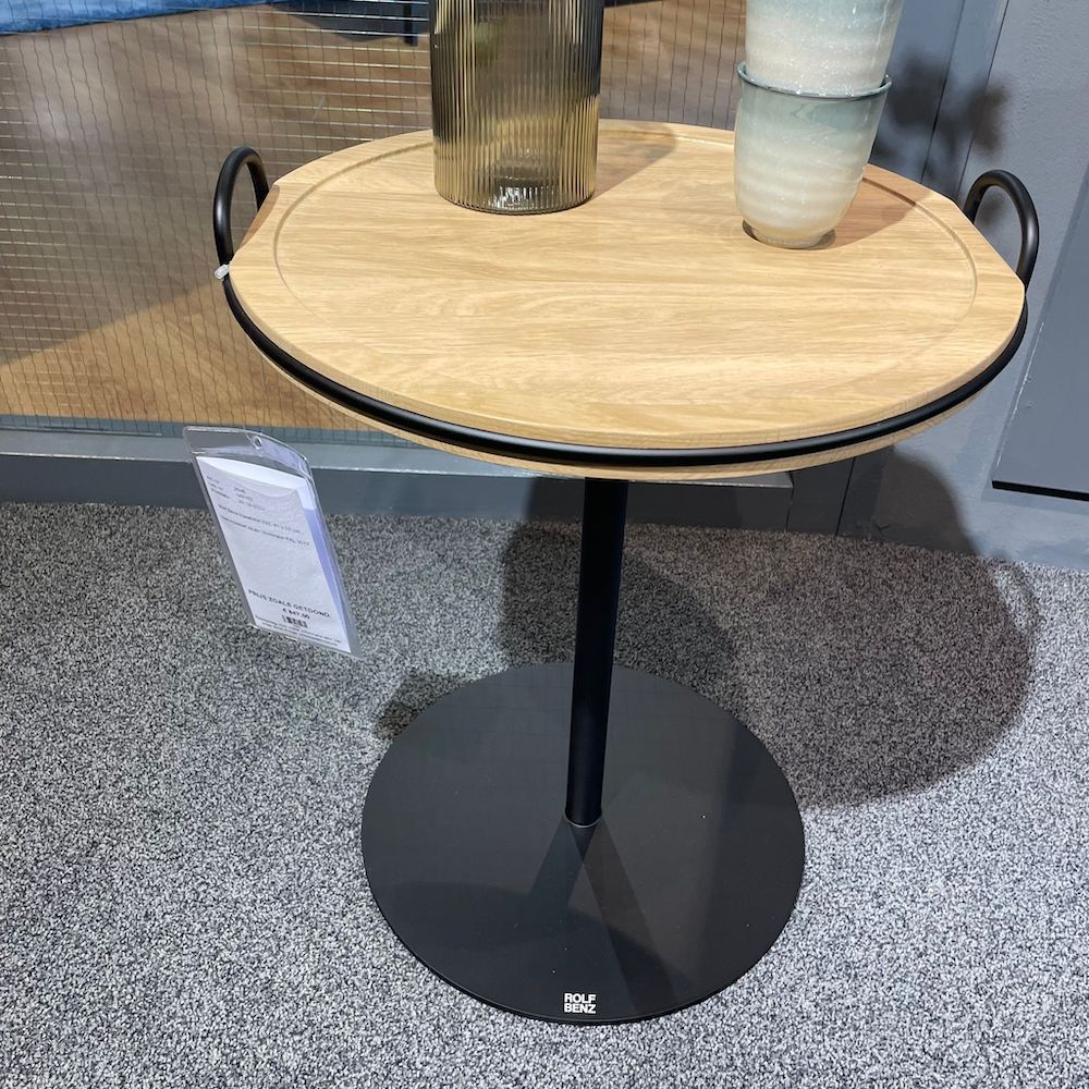 Rolf Benz 922 bijzettafel blank eiken
