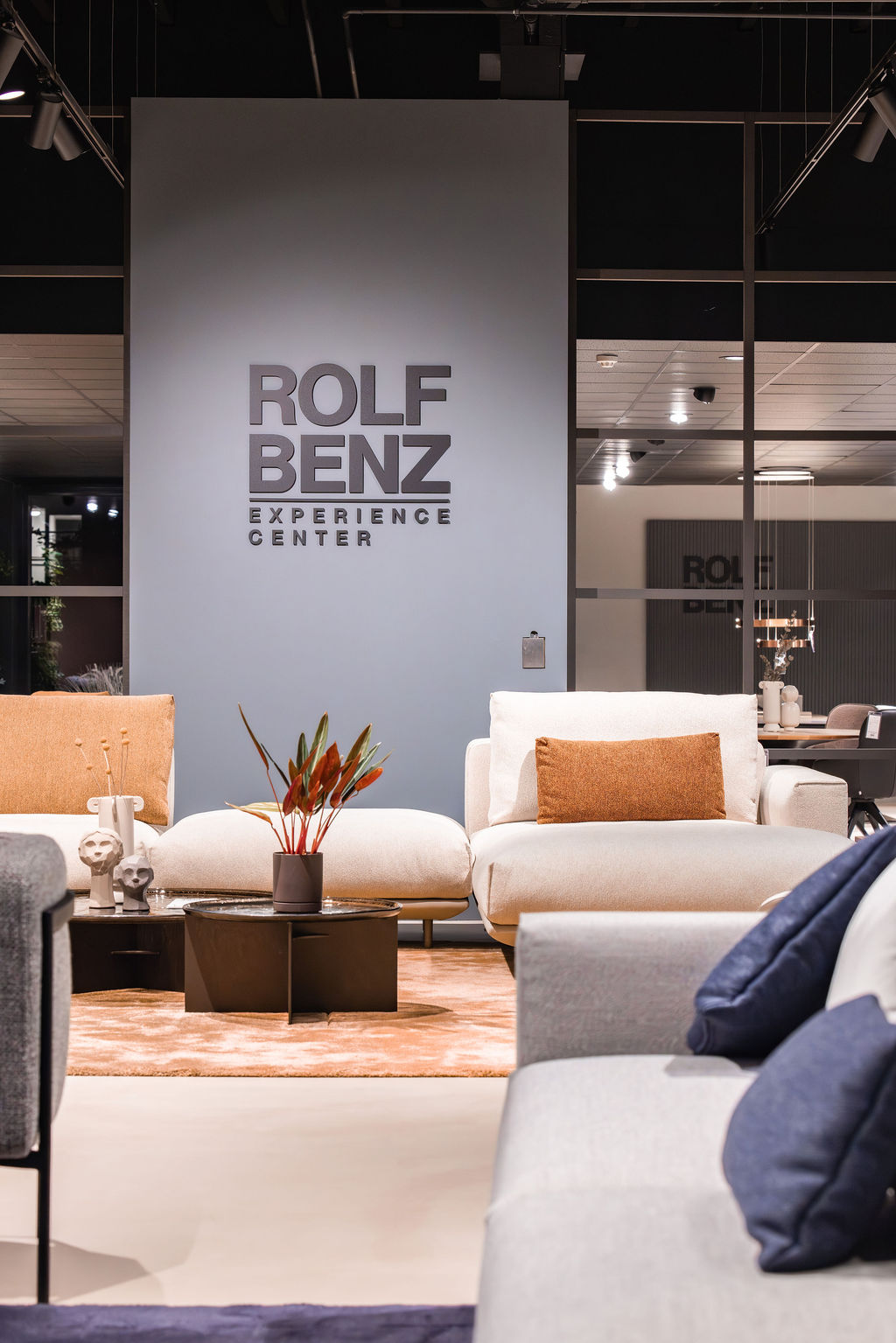 Rolf Benz Experience Center in de showroom van Gasse Wonen