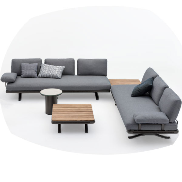 Rolf Benz Yoko outdoor hoekbank