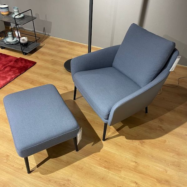 Rolf Benz Jon Fauteuil met poef
