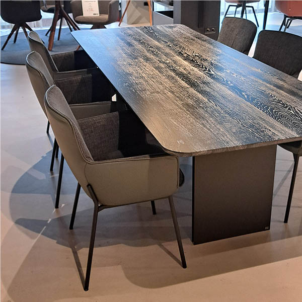 Rolf Benz 655 Eetstoelen grijs