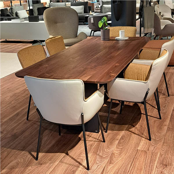 Rolf Benz 655 Eetstoelen Okergeel