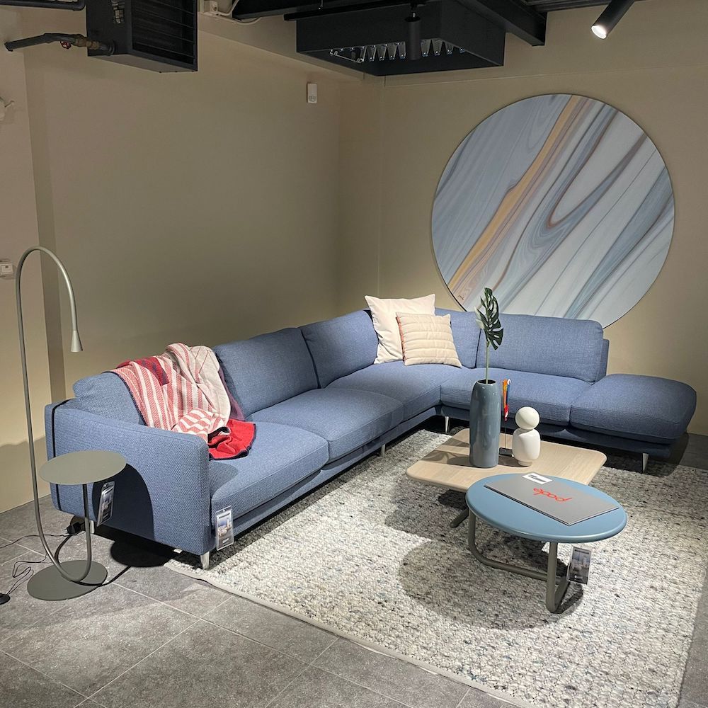 Pode Tweak Hoekbank Blauw